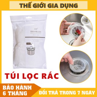 Combo 100/200/300 túi lọc rác cặn bồn rửa chén bát