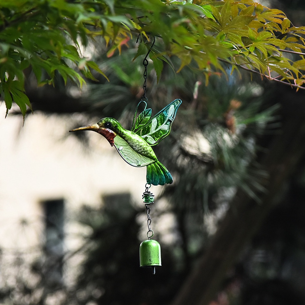 Chuông gió treo cửa kính hình chú chim dễ thương xinh xắn