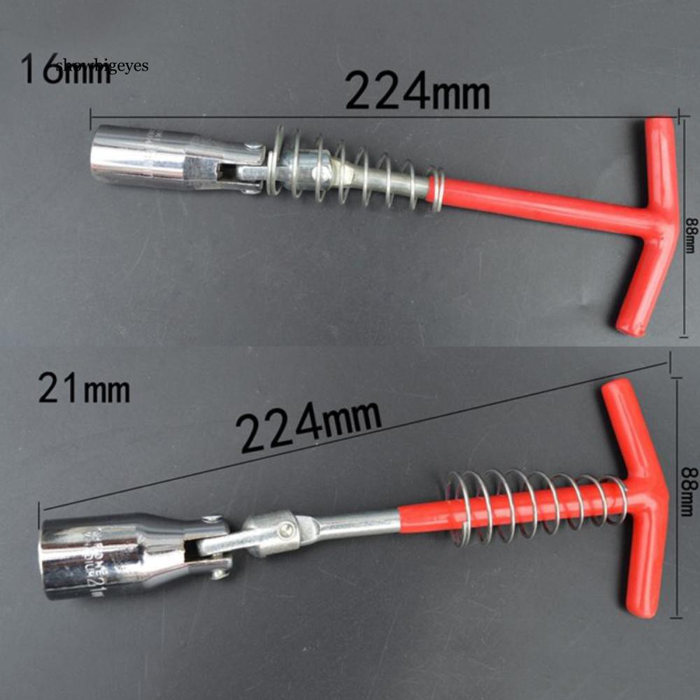 Cờ Lê Chữ T Tháo Gỡ Bu Gi Đánh Lửa Cho Xe Hơi 16mm 21mm