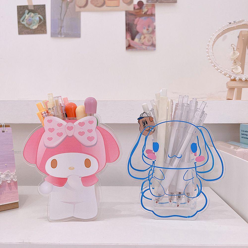 Giá Đỡ Bút / Cọ Trang Điểm Hình Nhân Vật Anime My Melody Cinnamoroll Dễ Thương