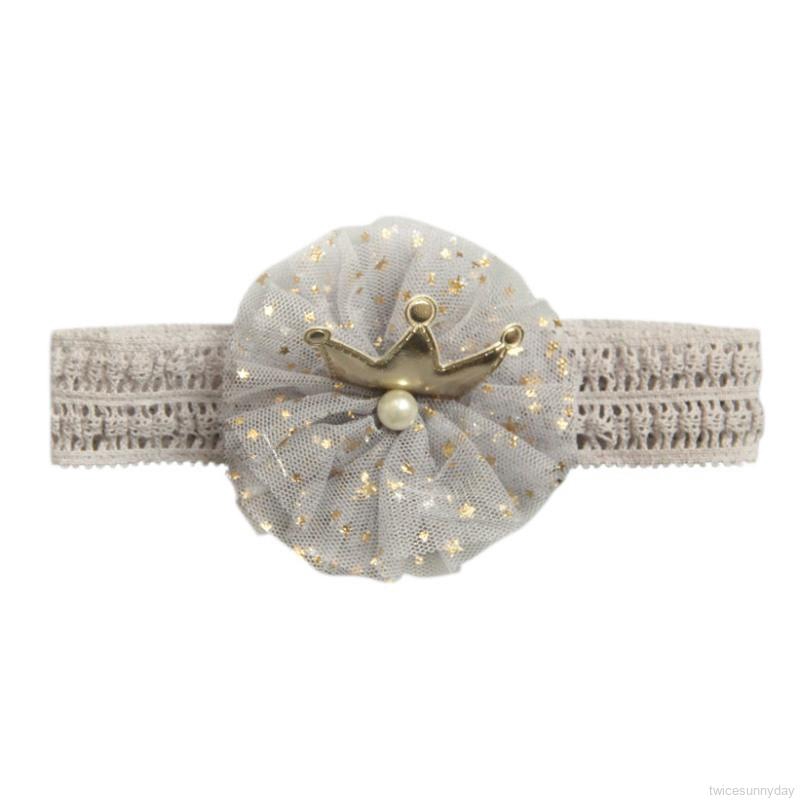 Băng đô ren hoa cho bé gái xinh xắn nhiều kiểu dáng tùy chọn