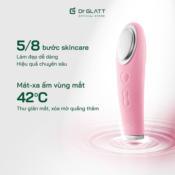 Máy rửa mặt và đẩy tinh chất DUA FIT PRO 4 IN 1 | Hàng chính hãng Dr GLATT | Bảo  hành 12 tháng