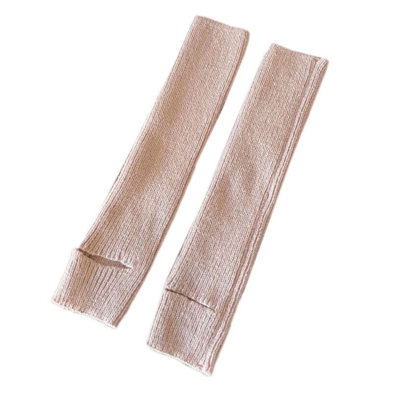 Xixi Vớ Dệt Kim Cao Tới Gối Màu Trơn Khoét Rỗng Giữ Ấm Mùa Đông Đơn Giản Cho Nữ