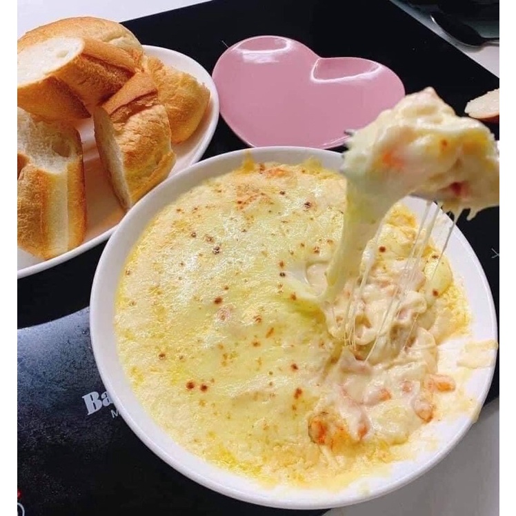 [HỎA TỐC SG] Phô mai Mozzarella bào sợi thơm ngon làm pizza 1kg
