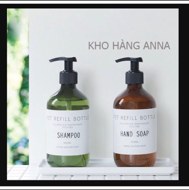 50 chai 200ml/ 250ml/ 300ml nhấn nhỏ giọt xịt xà bông,dầu gội - combo 50 chai nhựa pet chiết mỹ phẩm trong suốt / nâu