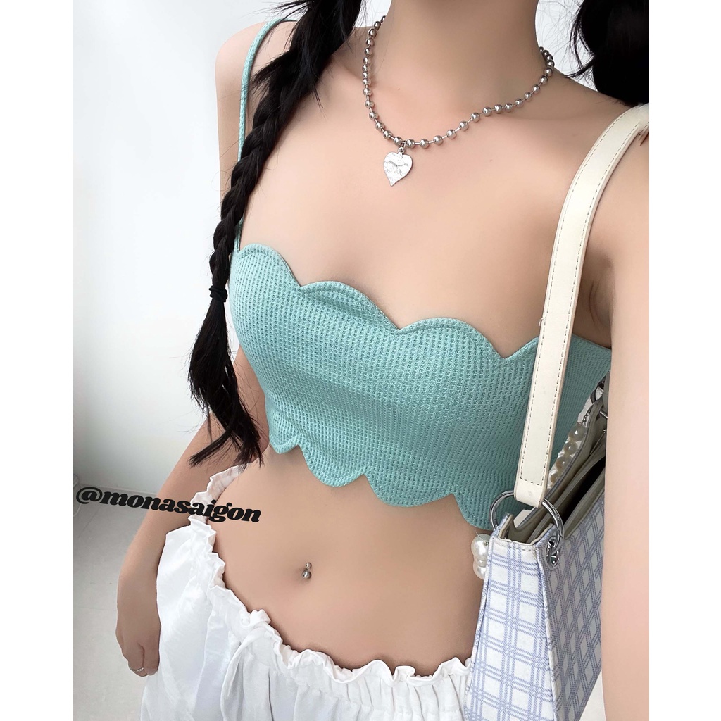 Áo ống nữ 2 dây MONÁ - SIA | BigBuy360 - bigbuy360.vn