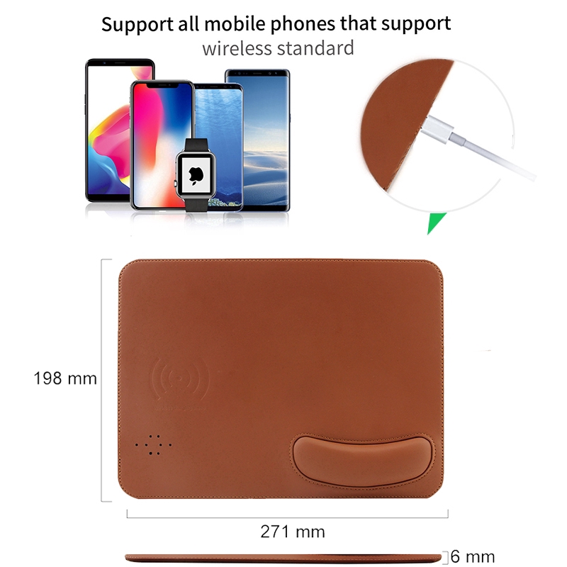 Miếng Lót Chuột Kiêm Bàn Phím Không Dây Cho Iphone X/8 Plus Samsung S8 Plus/Note 8