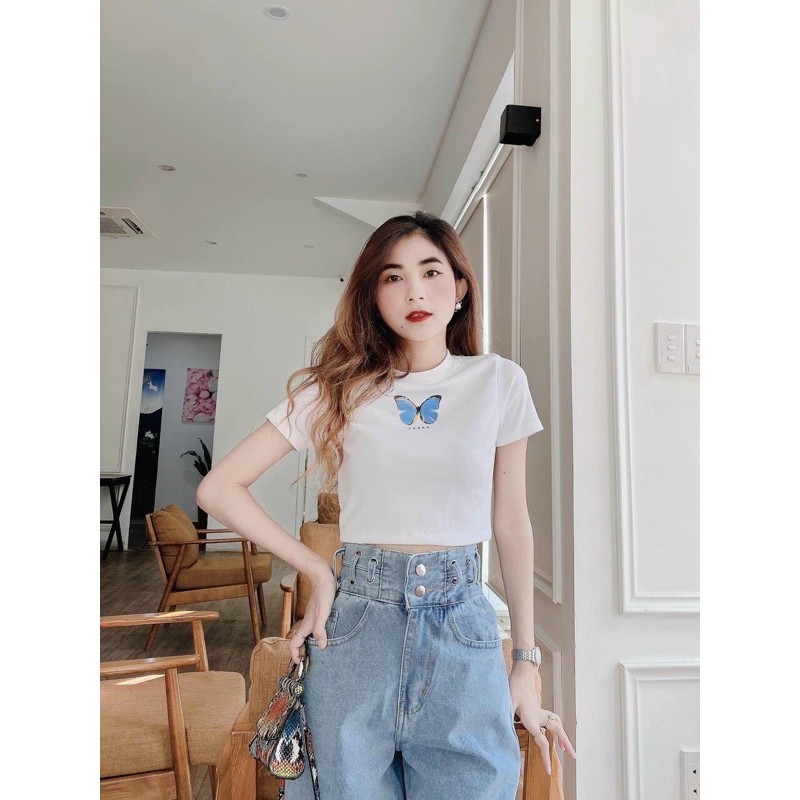 QUẦN JEAN BAGGY CẠP CAO PHỐI LƯNG QUẦN ĐAN DÂY MS 2292 [ CLIP THẬT] [FREESHIP] hàng loại 1, VẢI DÀY