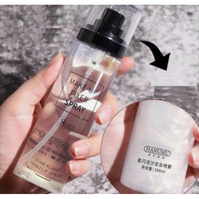 Xịt Nhũ Khóa Trang Điểm Star Flash Make Up Spray 8 Hours Wear Cấp Âm Tức Thì Cho Làn Da | BigBuy360 - bigbuy360.vn