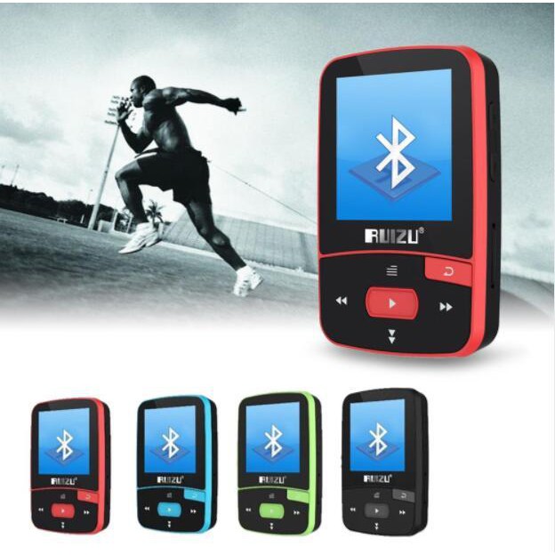 [Mã 155ELSALE giảm 7% đơn 300K] Máy nghe nhạc Mp3 thể thao bluetooth 4.0 RUIZU X50 8GB