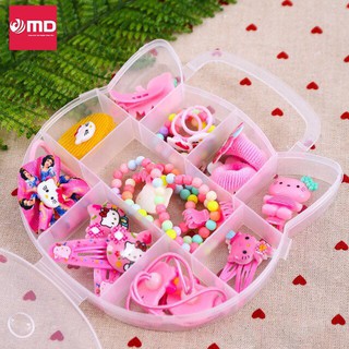 hộp phụ kiện cho bé gái hình mèo kitty dễ thương