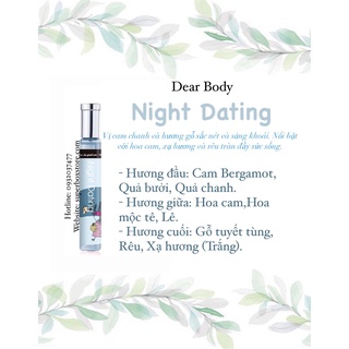 Nước hoa dear body - eau de parfume 30ml dành cho nữ