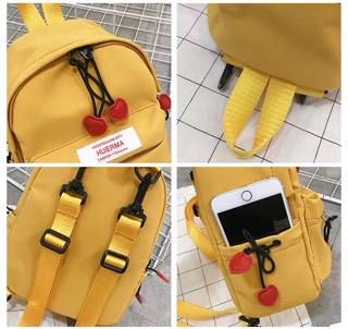[ Có Sẵn] Balo Tim Ulzzang Mini