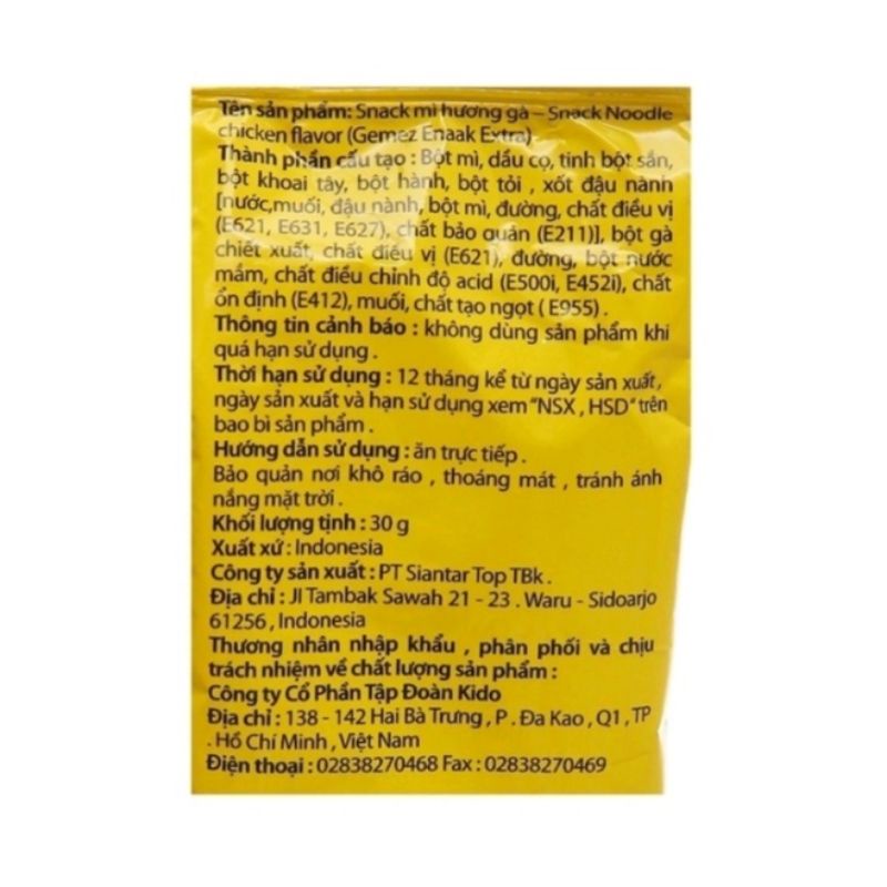 (Kho Sỉ) MÌ TÔM ENAAK ĂN VẶT HÀN QUỐC 30Gram - NGON. sale off food | BigBuy360 - bigbuy360.vn