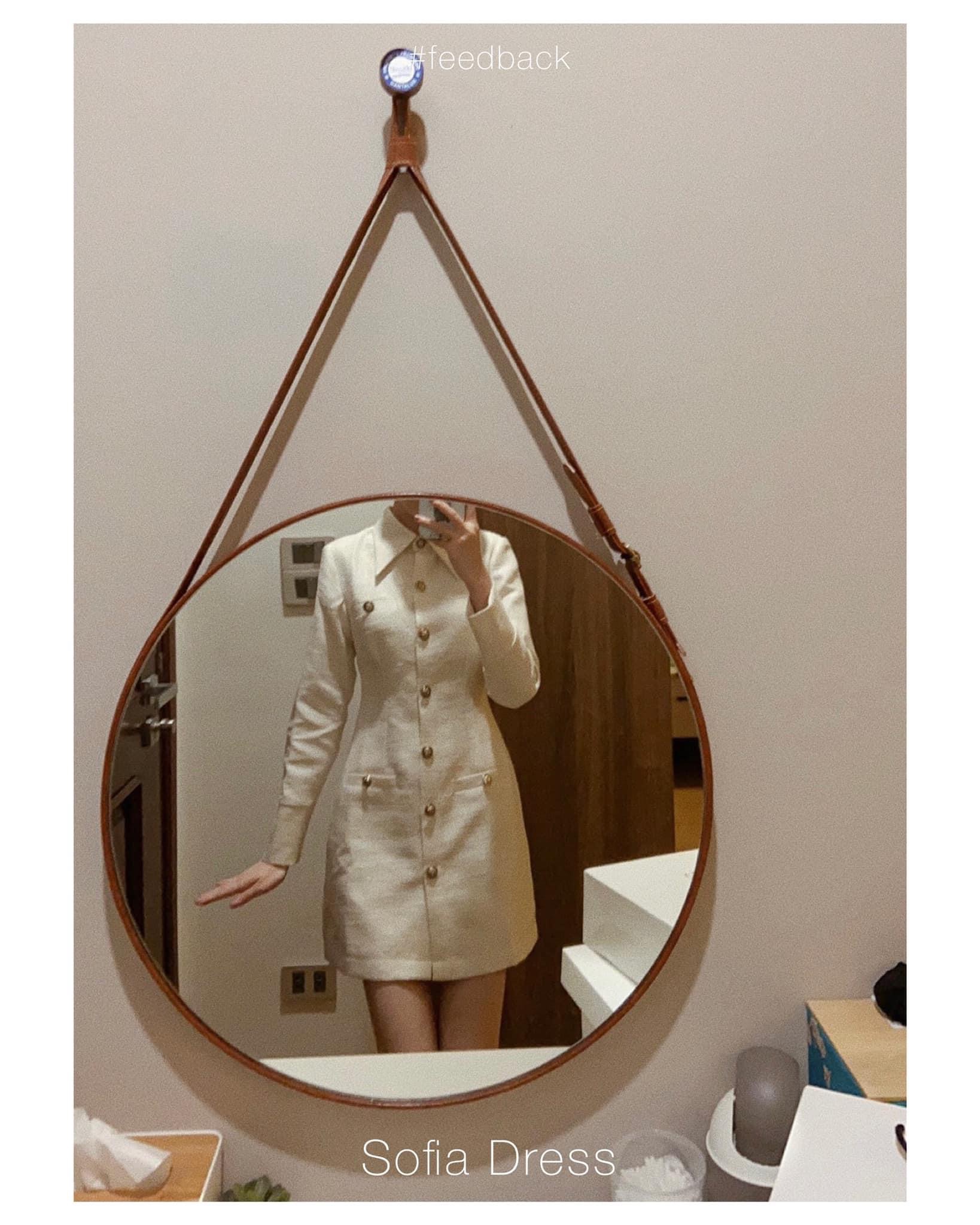 [Ảnh thật] Váy tweed cúc - Sofia Dress
