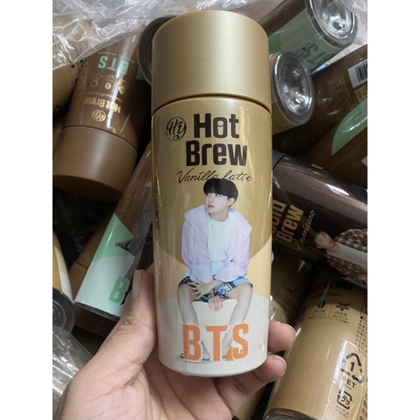 Vỏ Lon nước uống BTS Cold Brew.