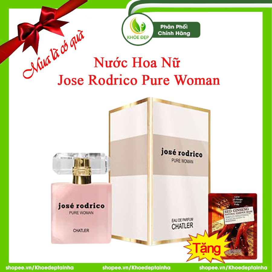 [ CHÍNH HÃNG ] Nước Hoa Nữ JOSE RODRICO PURE WOMAN 50ml