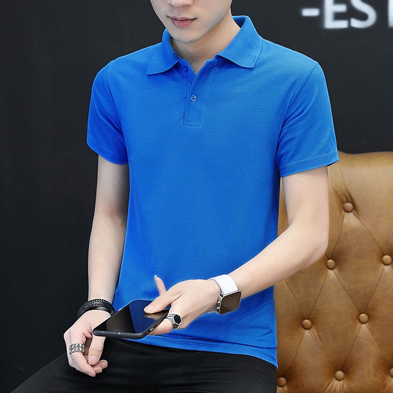 Áo polo Nam Tay Ngắn Màu Sắc Thanh Lịch