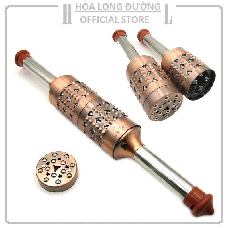 Con Lăn Đồng Đôi - Điếu Ngải Cứu 108 Điếu - Con lăn điếu ngải đoạn bằng đồng đôi cao cấp