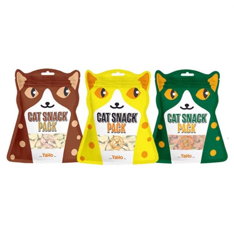 Bánh thưởng cho mèo Cat Snack Pack Yaho -80g