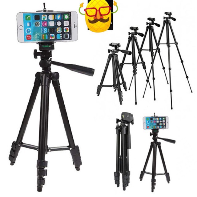 Giá đỡ điện thoại (live tream, chụp hình kèm đầu kẹp điện thoại) | BigBuy360 - bigbuy360.vn