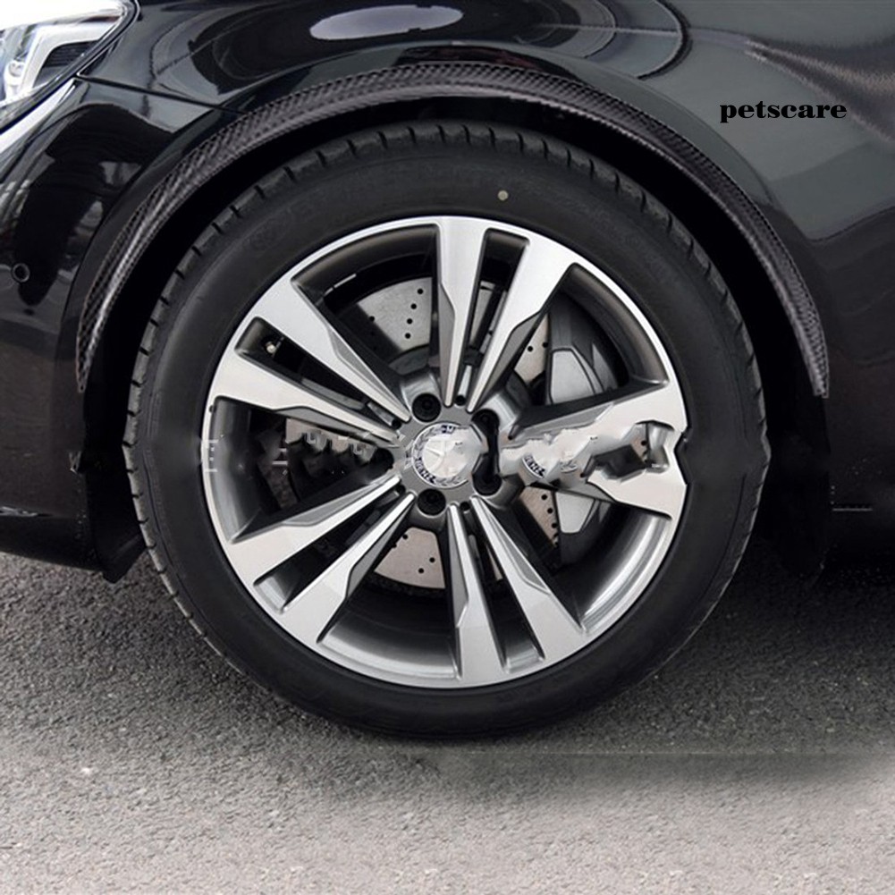 2 Dây carbon bảo vệ viền khung bánh xe ô tô chuyên nghiệp