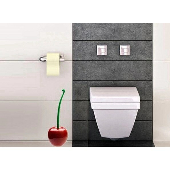 PVN16513 Bàn chải vệ sinh toilet tạo hình quả cherry T2 .