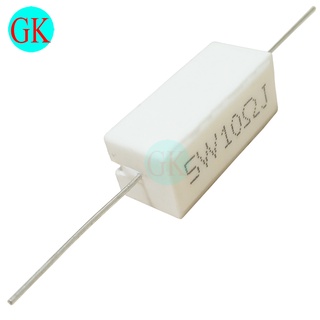 (10 con) Điện trở sứ 5W 10 ôm [K-03-04]