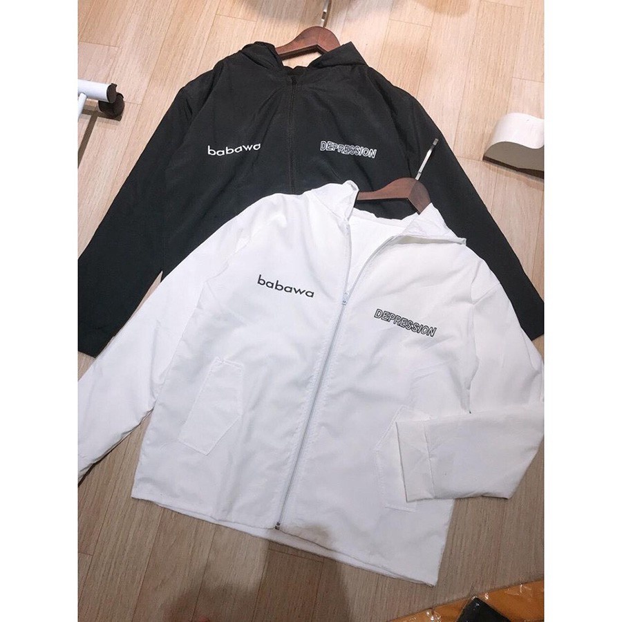 Áo khoác nữ chất dù dễ thương lót 2 lớp với hình ảnh hoạt hình thỏ công nghệ cực phẩm của năm