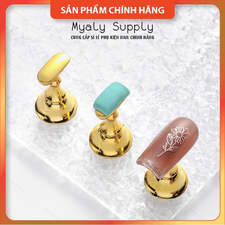 Đế Gắn Móng Giả Tập Vẽ Đế Thẳng Nam Châm Gắn Móng Mẫu Tập Sơn SP000222