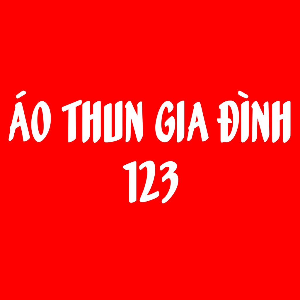 Áo Thun Gia Đình 123, Cửa hàng trực tuyến | WebRaoVat - webraovat.net.vn