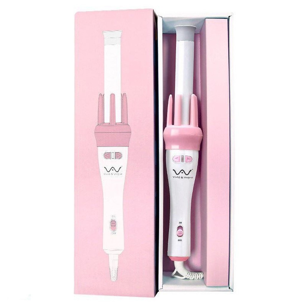 Máy Uốn Tóc Xoăn Tự Nhiên Xoay 360 độ  Vivid &amp; Vogua Bảo Hành 12 Tháng