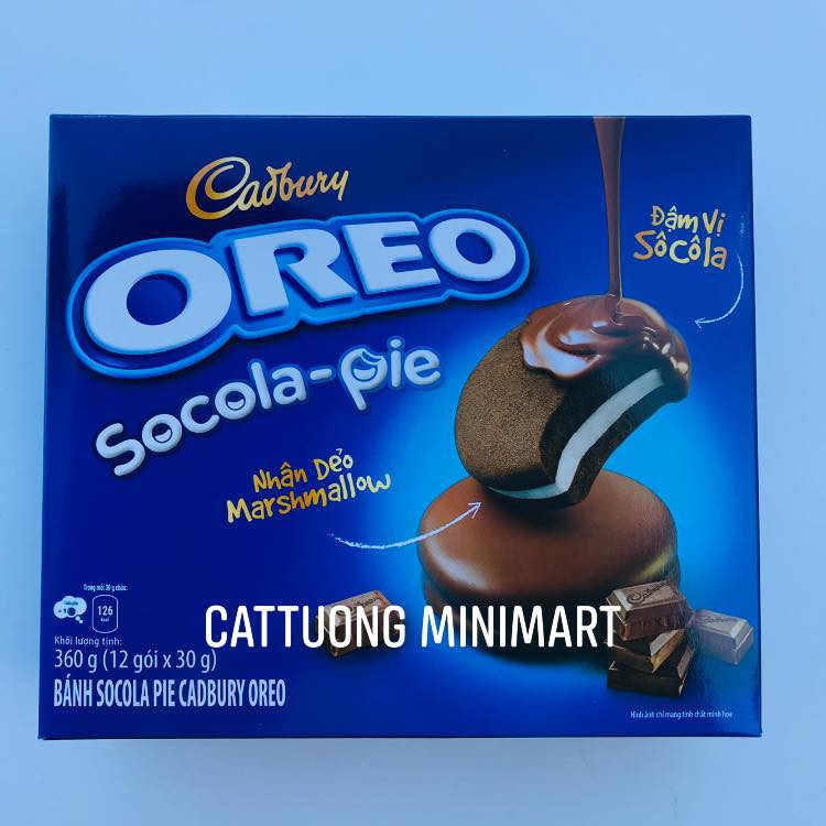 Hộp Bánh Oreo Sôcôla Pie 360g