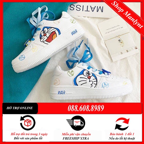 Giày Doraemon thể thao nữ Thời trang Hàn Quốc