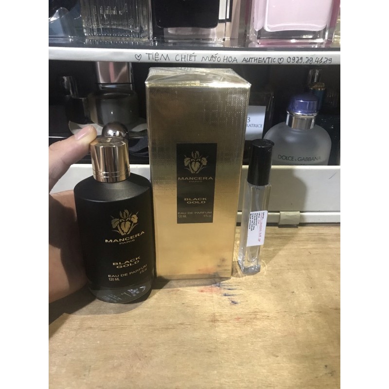 Mẫu thử nước hoa Mancera Paris Black Gold EDP 0.03fl.oz | BigBuy360 - bigbuy360.vn
