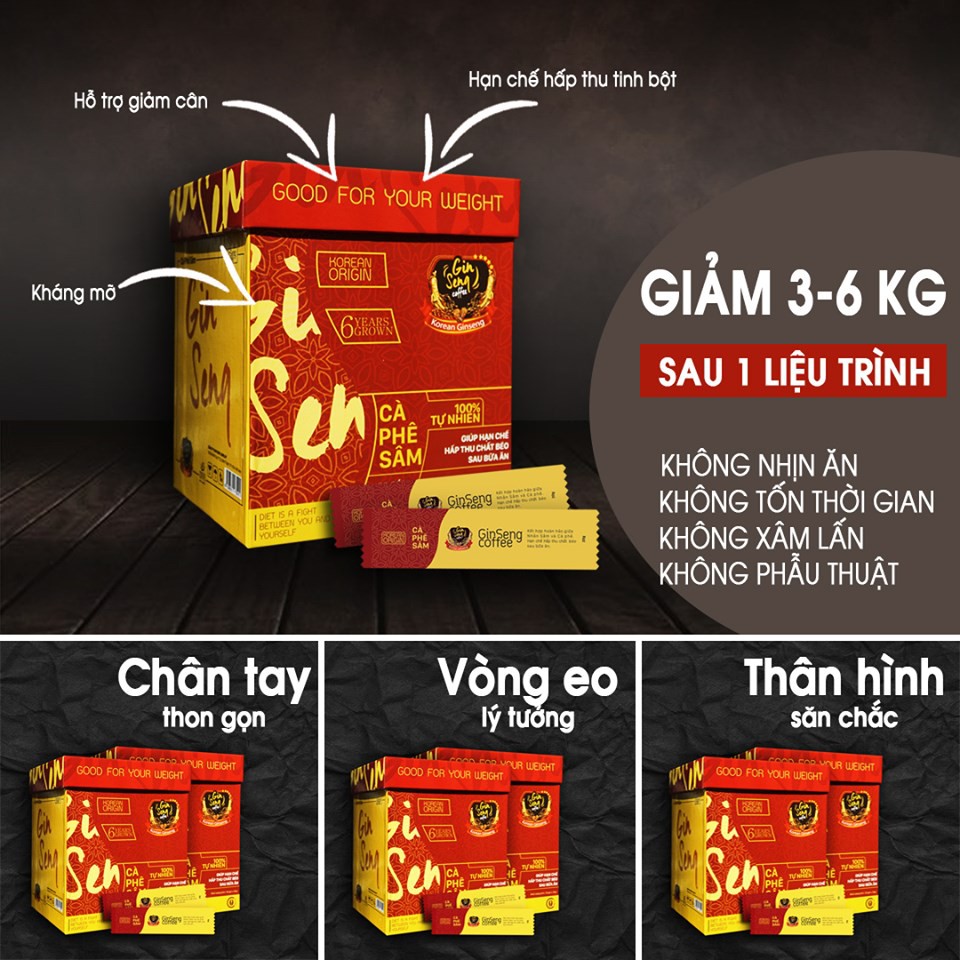 Uyên Pu- Cà Phê Sâm Giảm Cân