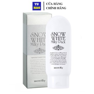 Kem Tắm Trắng Mặt và Toàn Thân Secret Key Snow White Milky Pack 200g - Từ Hảo