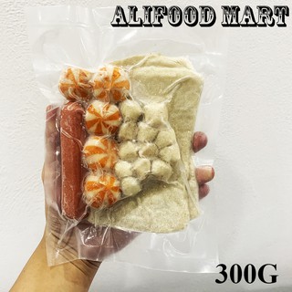 Set 300G Combo thả Lẩu Tokbokki Dành cho 2-3 Người Ăn