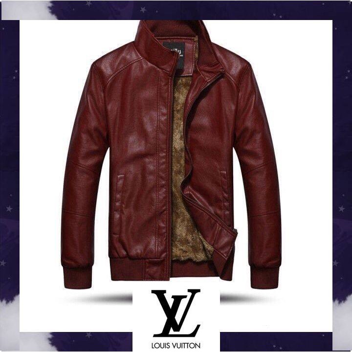 Áo Da Nam Thời Trang Cao Cấp Không Bong Tróc Nổ áo da nam thật hà nội