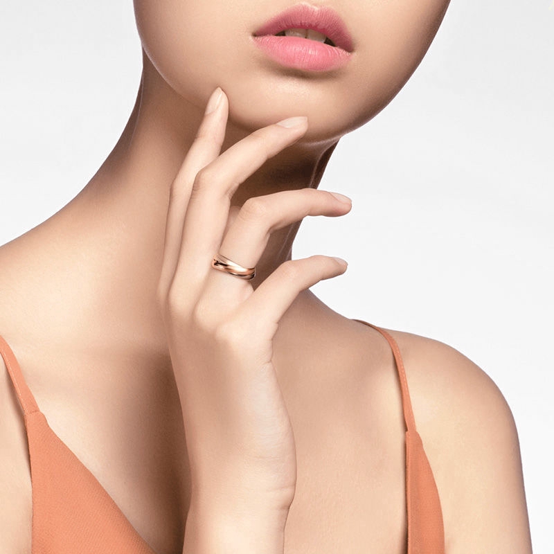 Nhẫn 3 lớp kiểu Lilith thời trang độc đáo cho nữ