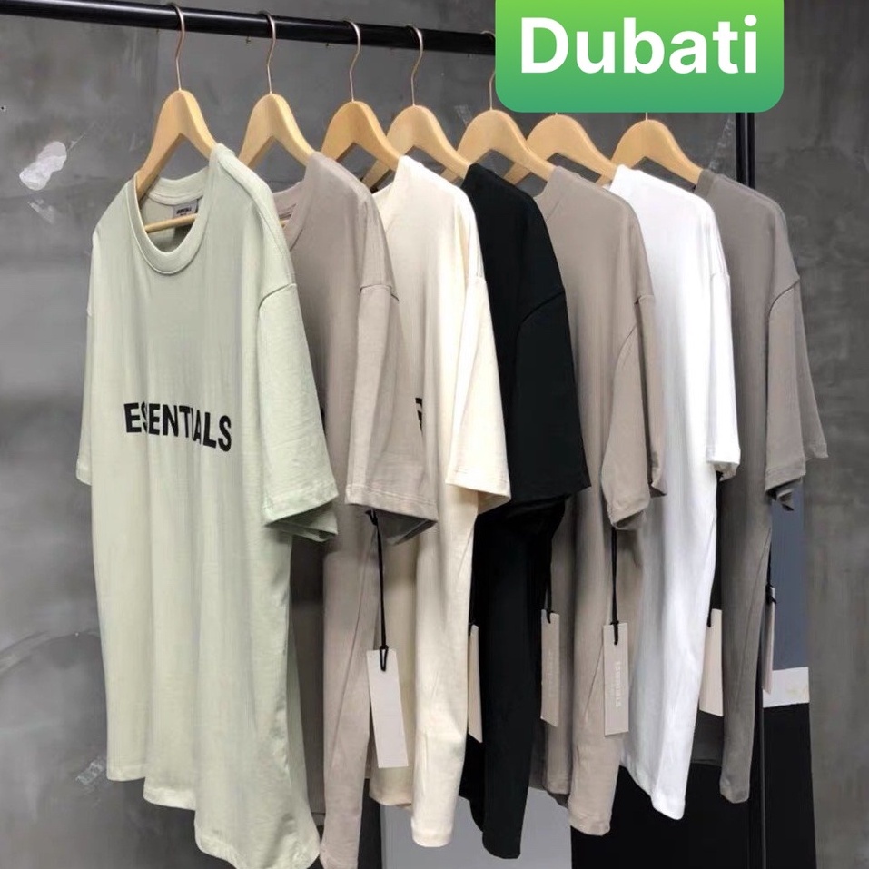 ÁO THUN PHONG CÁCH PHOM FORM RỘNG NAM NỮ ESSENTIALS SIÊU HOT MÙA HÈ 2022 - DUBATI FASHION