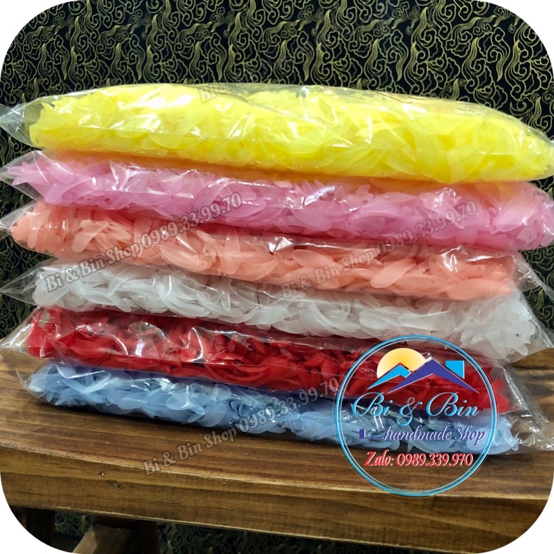 50 Cánh Hoa Cúc Làm Trâm Cài Tóc, Trang Sức Cổ Trang Handmade - HPK525