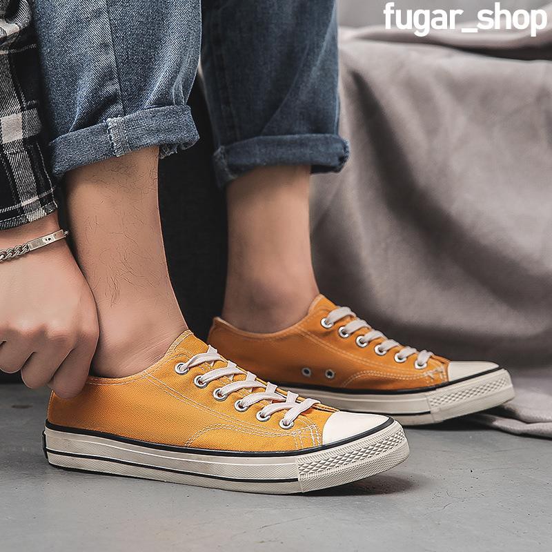 Plus Giày Canvas Cổ Thấp Size Lớn 35-44 Thời Trang Mùa Xuân 2020