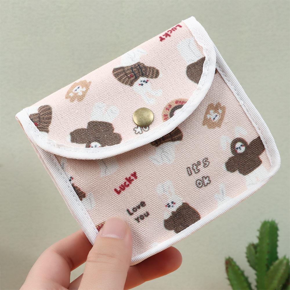 Túi Đựng Mỹ Phẩm Có Khóa Kéo Thiết Kế Dễ Thương Tiện Dụng