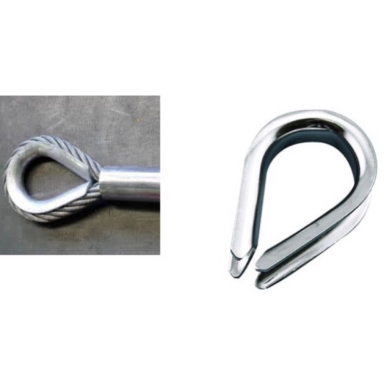 Khuyên Lót Cáp INOX 304