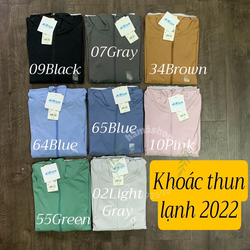 [ 2022 NEW ] ÁO CHỐNG NẮNG THUN LẠNH AIRISM UNIQLO NỮ - CHÍNH HÃNG MUA TẠI NHẬT