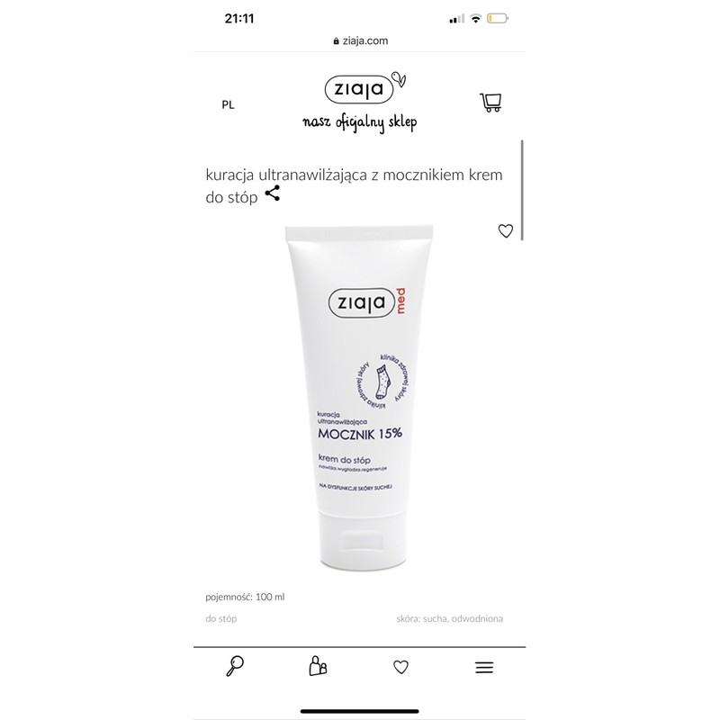 Kem mềm da Ziaja Med Ure15% | BigBuy360 - bigbuy360.vn