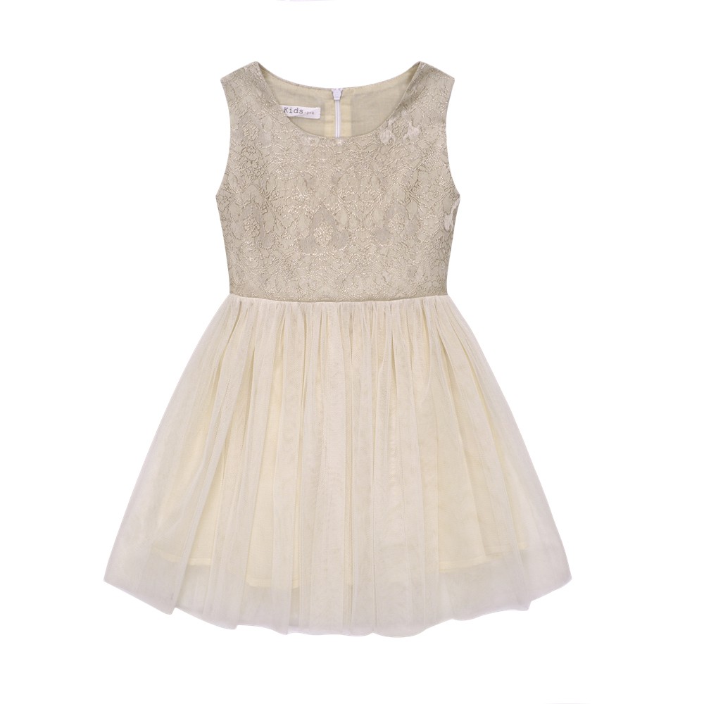 Đầm Công Chúa Sanlutoz Thời Trang Mùa Hè Cho Bé Gái Phong Cách Châu Âu Sang Trọng