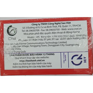 Điện thoại Forme M5