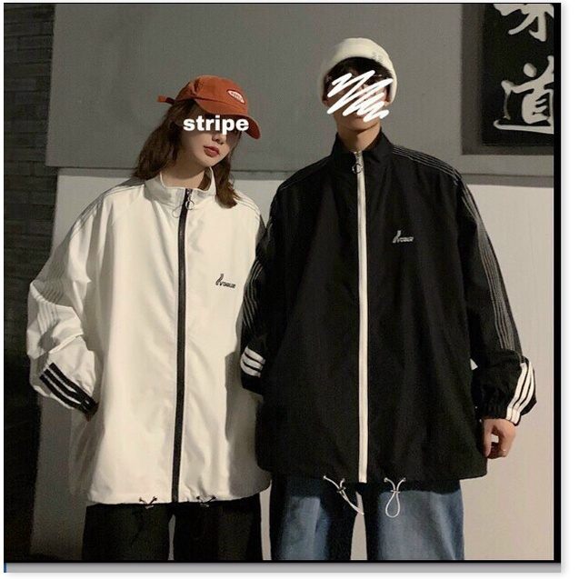 [ HÌNH THẬT 100%] Áo khoác unisex form rộng 2 lớp phong cách Hàn Quốc - NGỌC HÂN FASHION
